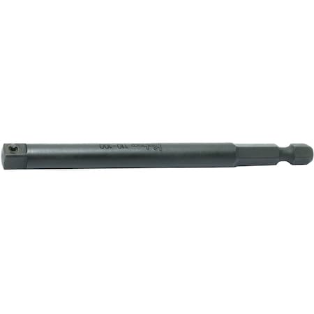 Ko-Ken Adaptor 1/4 Square 100mm Ball type 1/4 Hex Drive 110-100B